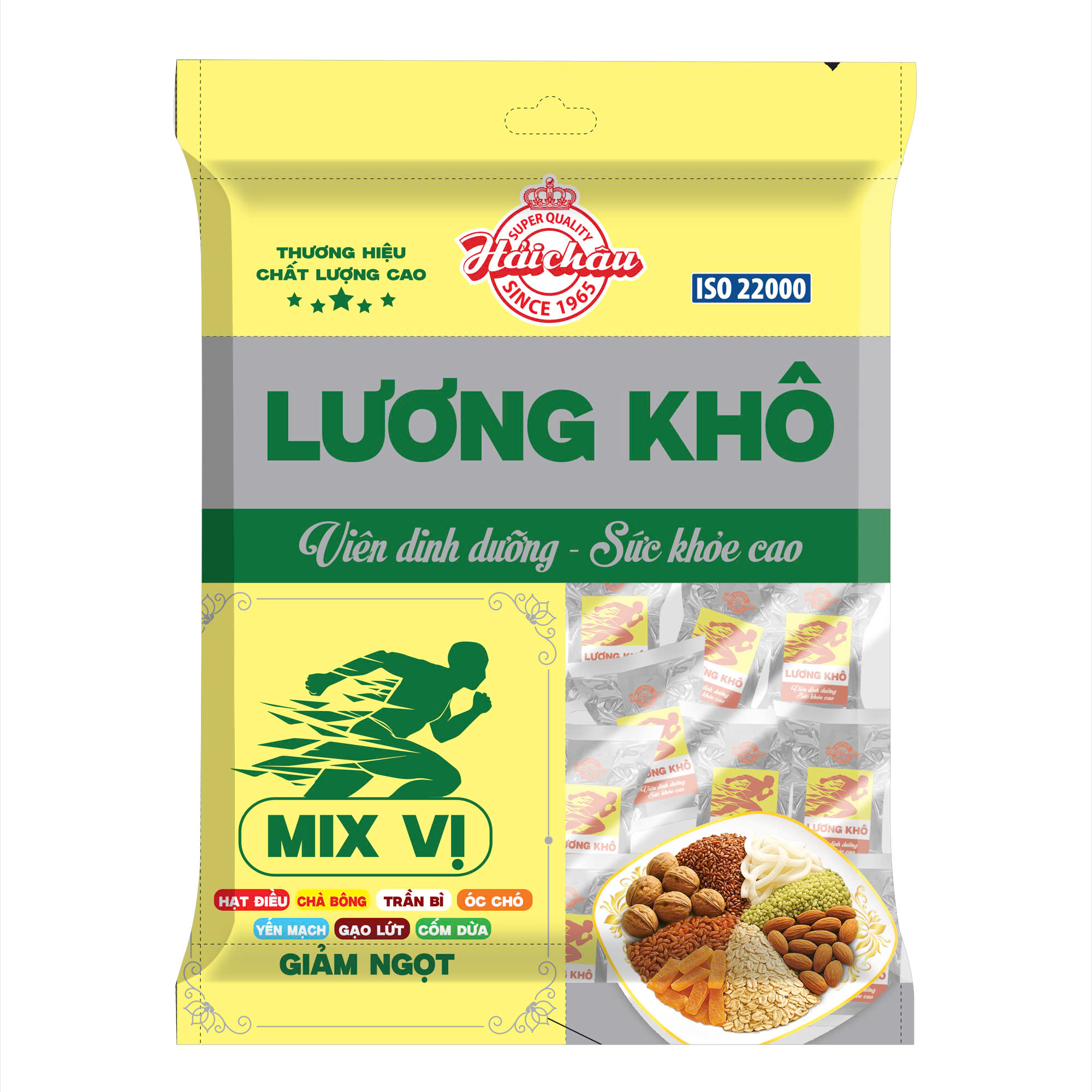 Lương khô Mini Mix vị 350g